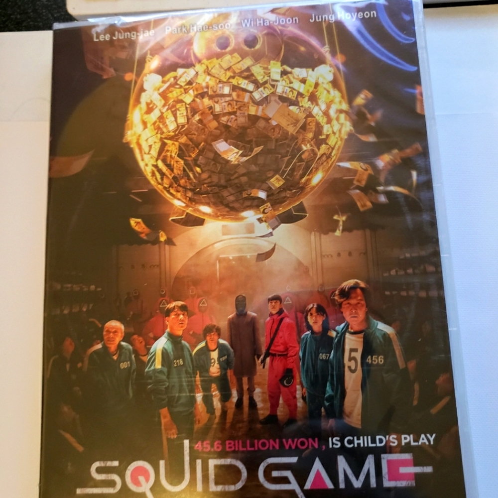 Sealed Squid games DVD